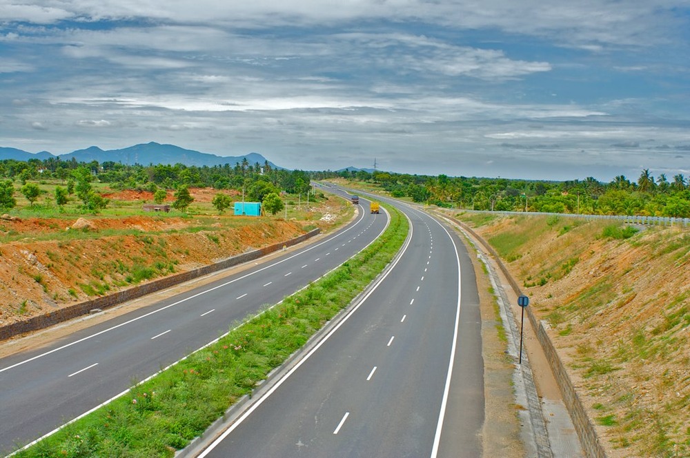 Inauguration of developed roads